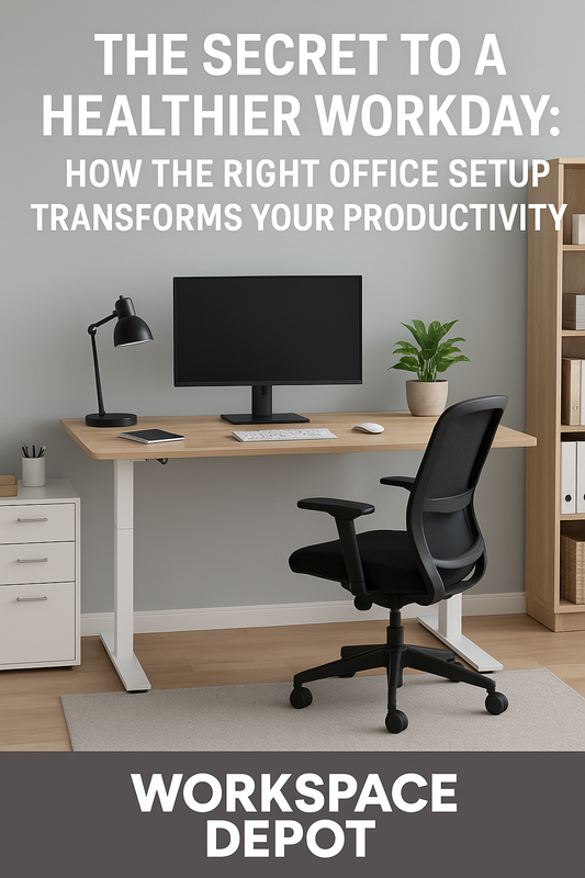 🧩 The Secret to a Healthier Workday: How the Right Office Setup Transforms Your Productivity