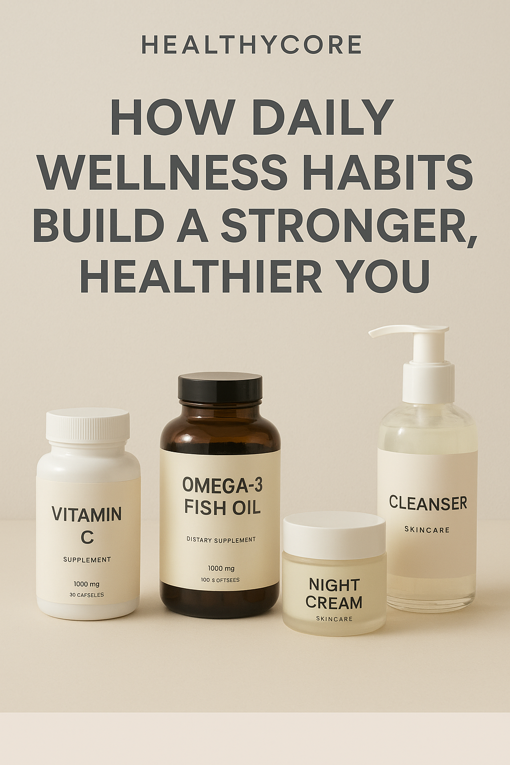 HealthyCore: How Daily Wellness Habits Build a Stronger, Healthier You