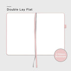 &And Per Se Blank Journal Notebook, 160 Pages, 5.7 x 8 inches College Ruled Thick Paper Notebook Journals for Writing, Hardcover Notebook(1 Pack, pink)