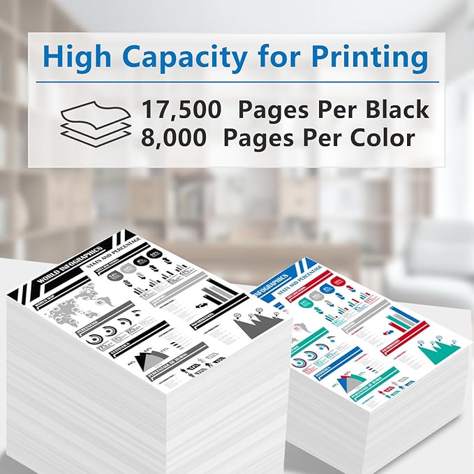 IM C300 IM C400 IMC300 IMC400 Toner Cartridge Compatible with Ricoh 842378 842379 842380 842381 for Use in Lanier Savin IM C300F C400F C400SF Printer Black Cyan Magenta Yellow